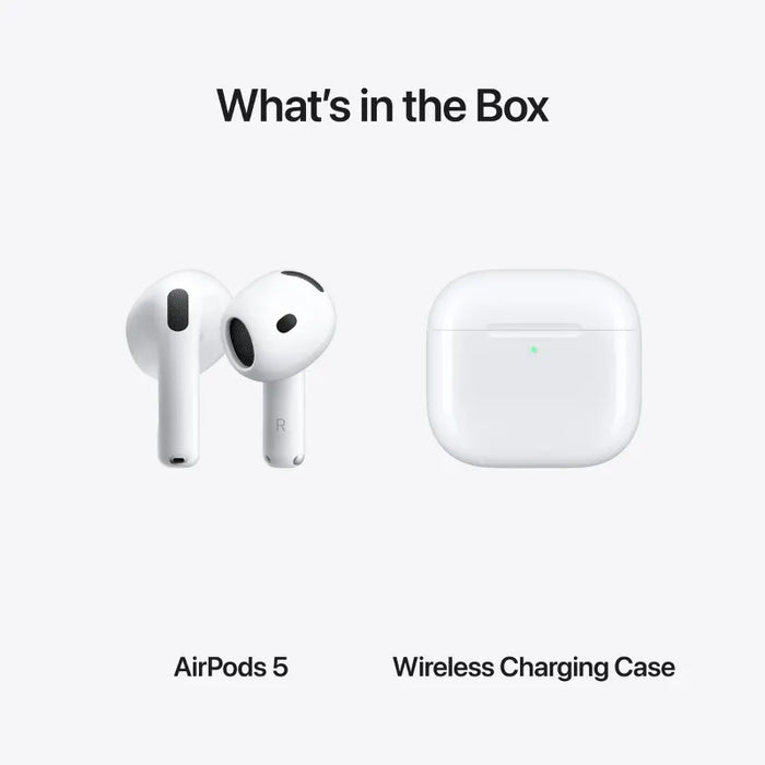 Слушалки с микрофон Apple Airpods 5 with Wireless Charging Case mkft4
