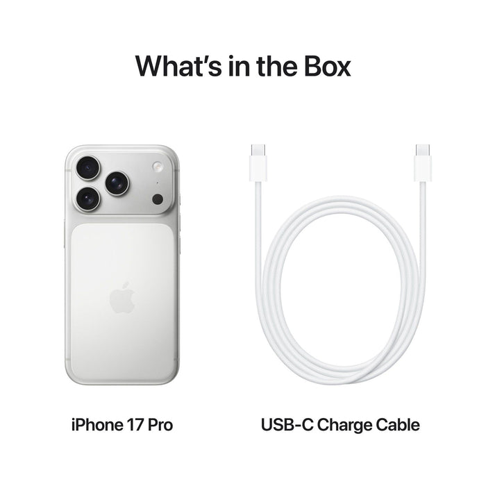 Смартфон Apple - iPhone 17 Pro, 6.3'', 12GB/512GB, Silver