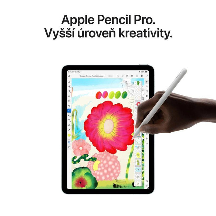 Таблет Apple - iPad Air M4 Cellular, 11'', 12GB/1ТB, Starlight