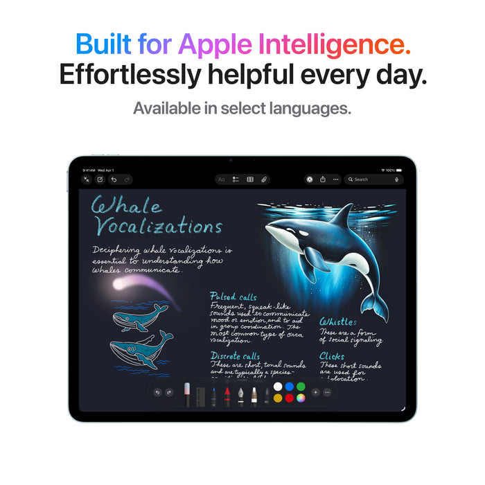Таблет Apple - iPad Air M4, 13'', 12GB/256GB, Blue