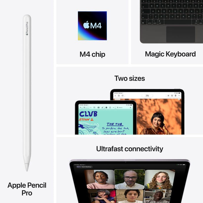 Таблет Apple - iPad Air M4, 13'', 12GB/512GB, Purple