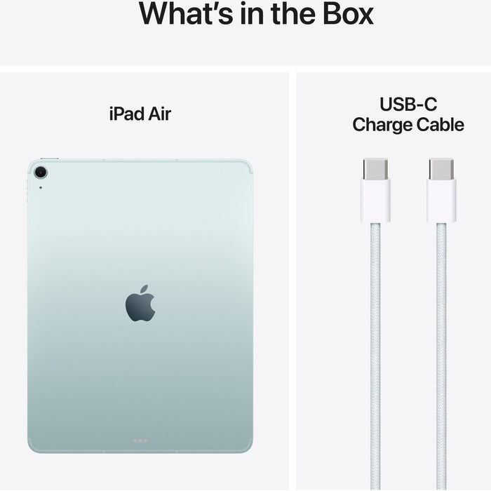 Таблет Apple - iPad Air M4 Cellular, 13'', 12GB/1TB, Blue