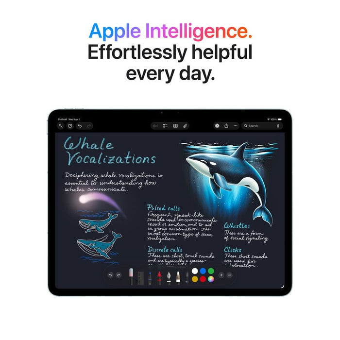 Таблет Apple - iPad Air M4 Cellular, 13'', 12GB/1TB, Starlight