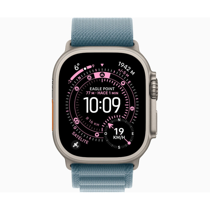 Смарт часовник Apple MEWM4QF/A Син Титанов 49 mm