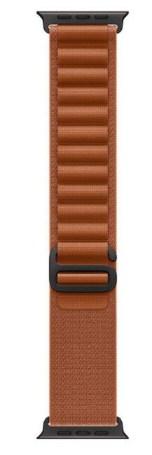 Каишка Apple - Alpine Loop, Apple Watch, 49 mm, S, Terra Cotta