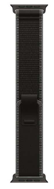 Каишка Apple - Trail Loop Titanium Finish, Apple Watch, 49 mm, M/L, Black/Charcoal