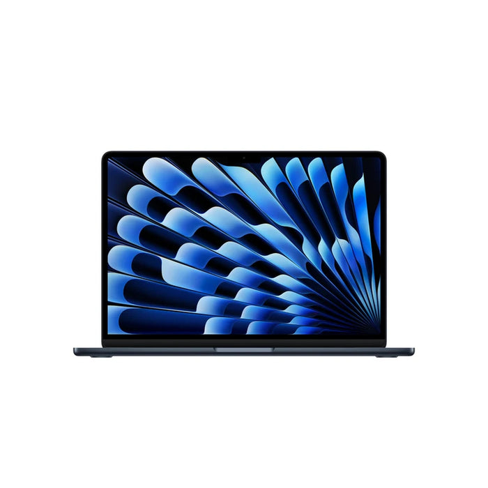 Apple MacBook Air 13.6: Чип Apple M5 с 10-ядрен процесор и 10-ядрен графичен процесор, 16GB, 1TB SSD - полунощ