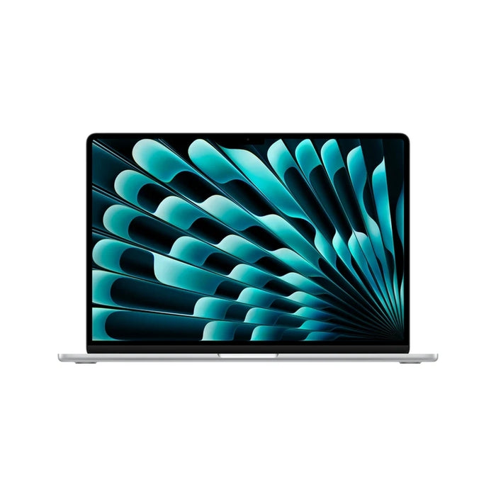 Apple MacBook Air 15.3: Чип Apple M5 с 10-ядрен процесор и 10-ядрен графичен процесор, 24GB, 1TB SSD - сребрист