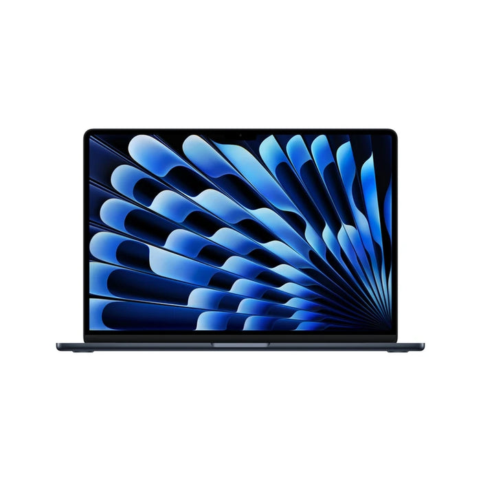 Apple MacBook Air 15.3: Чип Apple M5 с 10-ядрен процесор и 10-ядрен графичен процесор, 16GB, 1TB SSD - полунощ