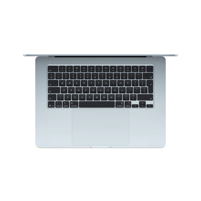 Apple MacBook Air 15.3: Чип Apple M5 с 10-ядрен процесор и 10-ядрен графичен процесор, 16GB, 1TB SSD - небесно син