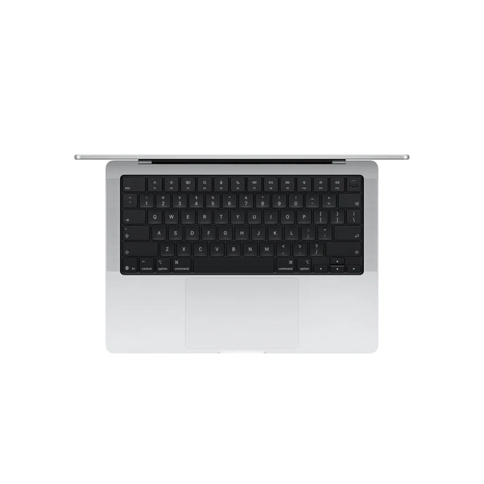 Apple 14-инчов MacBook Pro: Apple M5 Pro чип с 15-ядрен процесор и 16-ядрен графичен процесор, 24GB, 1TB SSD - сребрист
