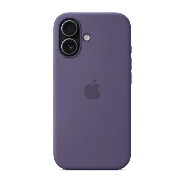 Силиконов калъф за Apple iPhone 17 с MagSafe - лилав, мъглив