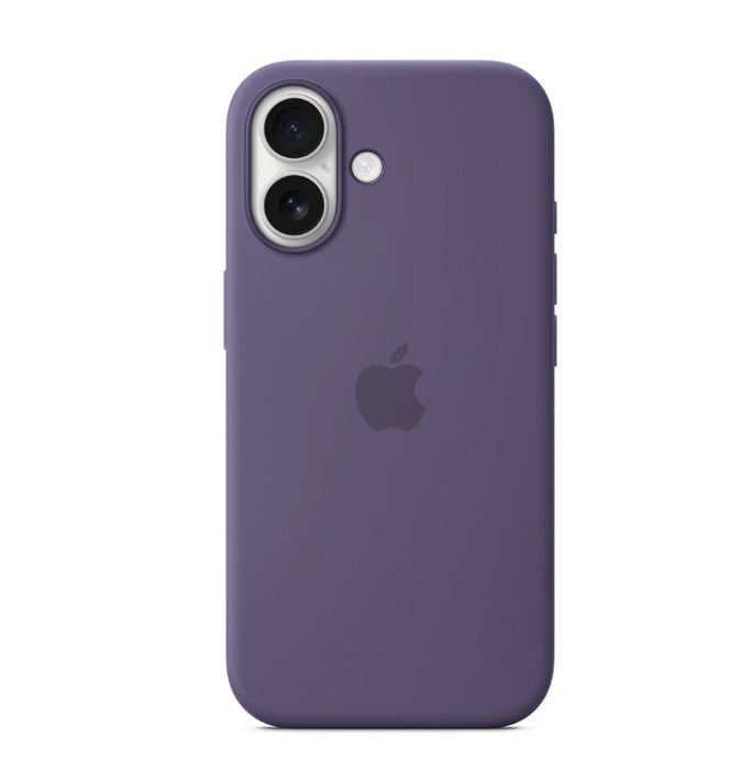 Силиконов калъф за Apple iPhone 17 с MagSafe - лилав, мъглив