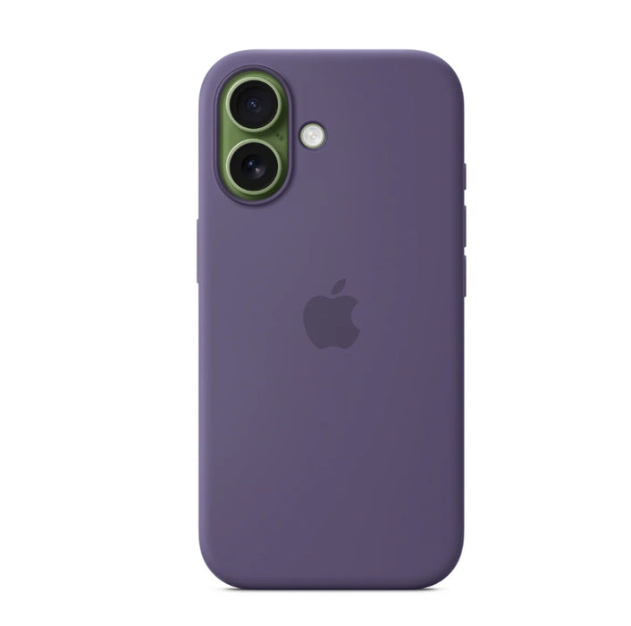 Силиконов калъф за Apple iPhone 17 с MagSafe - лилав, мъглив