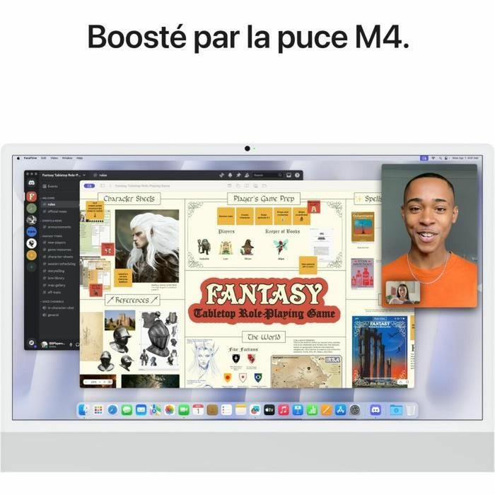 Всичко е едно Apple iMac 23,5" M4 16 GB RAM 256 GB SSD