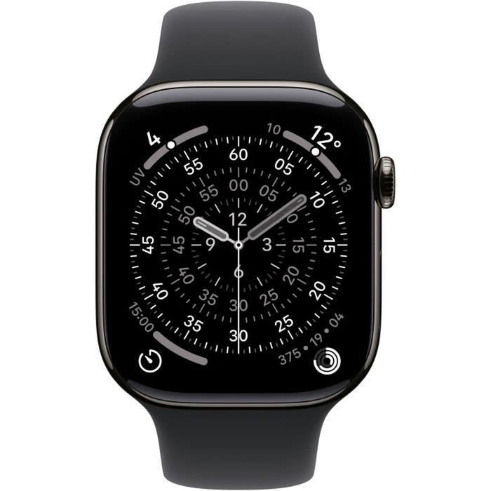 Смарт часовник Apple Черен Титанов 46 mm