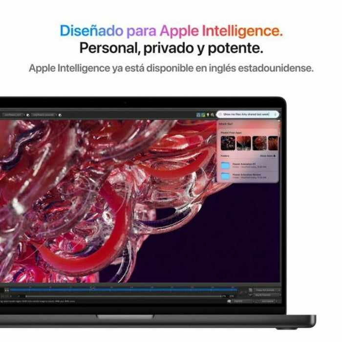 Лаптоп Apple MX2V3Y/A 16,2" M2 36 GB RAM 1 TB SSD Испанска Qwerty