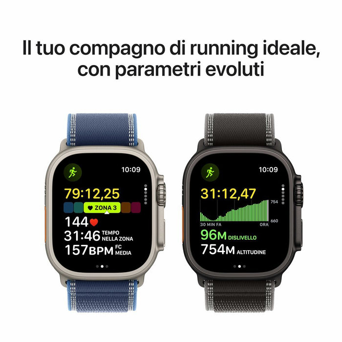 Смарт часовник Apple MEWU4QL/A 49 mm 1,92" Син Титанов Естествен Ø 46 mm Ø 49 mm