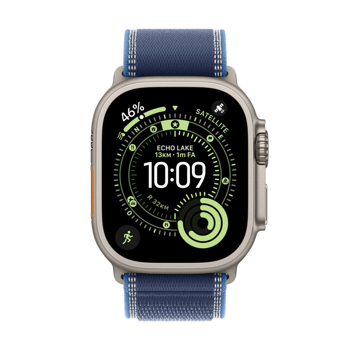 Смарт часовник Apple MEWU4QL/A 49 mm 1,92" Син Титанов Естествен Ø 46 mm Ø 49 mm