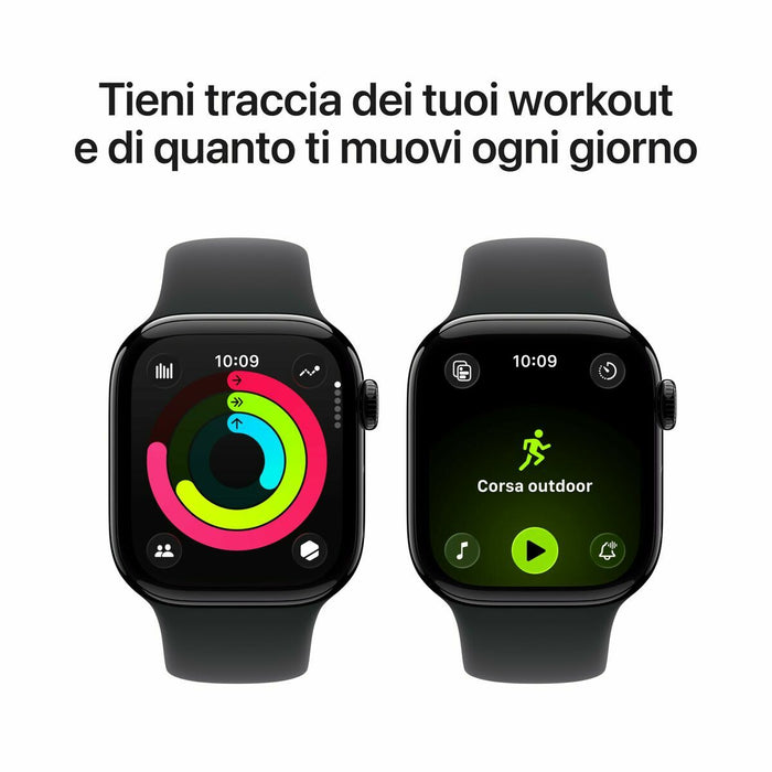Смарт часовник Apple MEQT4QL/A Черен 42 mm