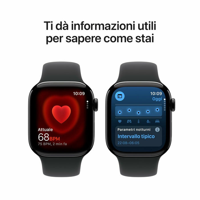 Смарт часовник Apple MEQT4QL/A Черен 42 mm