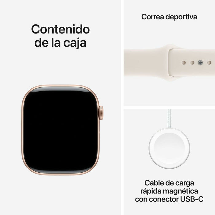 Смарт часовник Apple MEV74QL/A Розов 46 mm