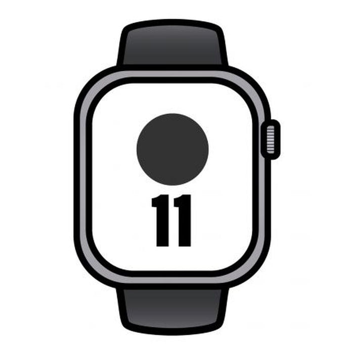 Смарт часовник Apple MFCA4QL/A Сив 46 mm