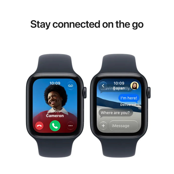 Смарт часовник Apple Watch SE3 40mm Midnight/Blue Band S/M MJKY4 , 64 , Apple S10 64-bit Dual Core