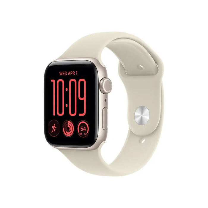 Смарт часовник Apple Watch SE3 44mm Starlight/Sand Band S/M MJL34 , 64 , Apple S10 64-bit Dual Core