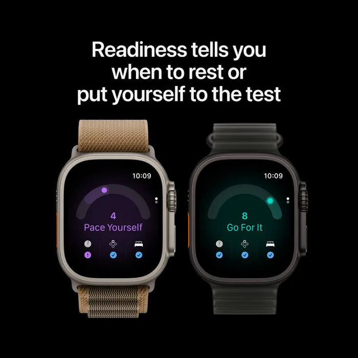 Смарт часовник Apple Watch Ultra 4 49mm Black/Burgundy Trail M/L mjc44 , 64 , Apple S11 64-bit Dual Core