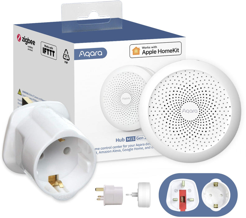 Смарт хъб Aqara - Hub M1S Gen2, бял