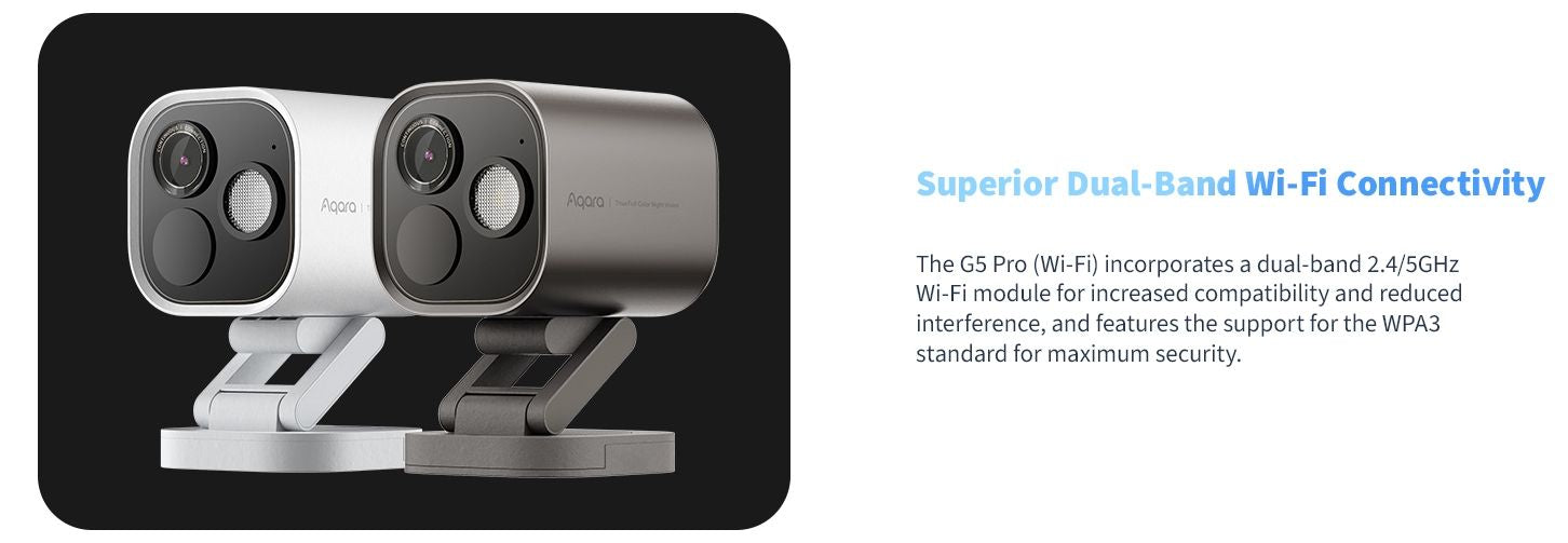 Смарт камера Aqara - Camera Hub G5 Pro, Wi-Fi, сива