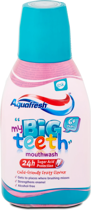 Детска вода за уста Big teeth, 0,3 l