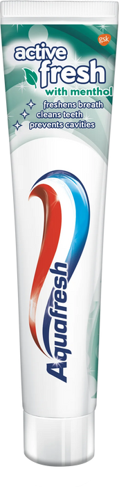 Паста за зъби Active fresh с ментол, 125 ml