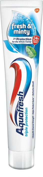 Паста за зъби Triple protection Fresh&Minty, 0,125 l