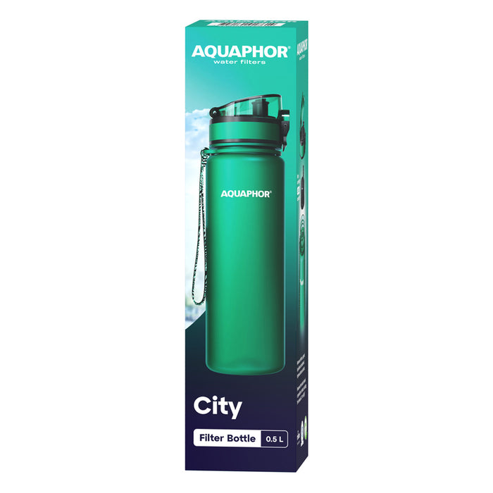 ФИЛТРИРАЩА БУТИЛКА AQUAPHOR CITY Т.ЗЕЛЕНО