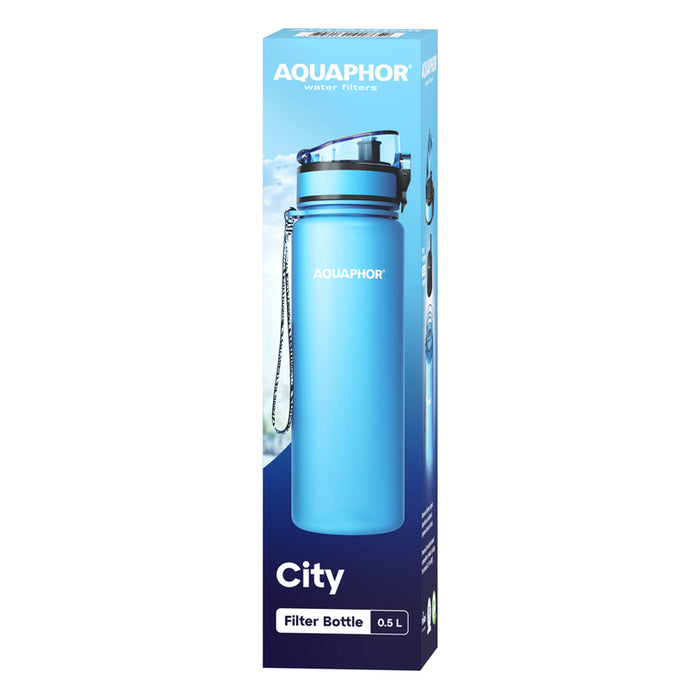 ФИЛТРИРАЩА БУТИЛКА AQUAPHOR CITY ЛЕДН. СИНЬО