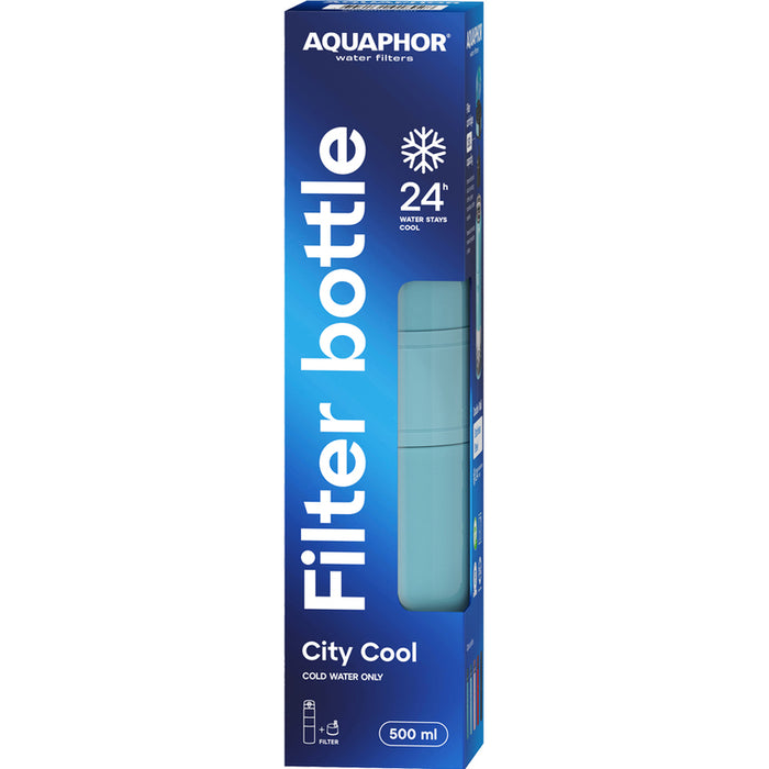 Филтрираща термо бутилка AQUAPHOR CITY COOL TURQ.