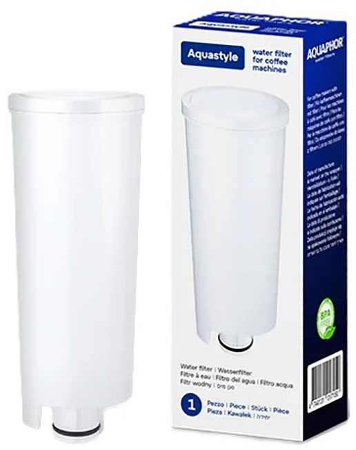 Филтър за вода Aquaphor - Aquastyle, бял, за кафемашини DeLonghi