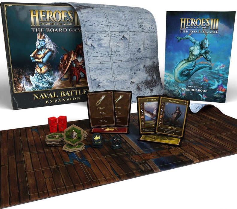 Разширение за настолна игра Heroes of Might & Magic III: The Board Game - Naval Battles