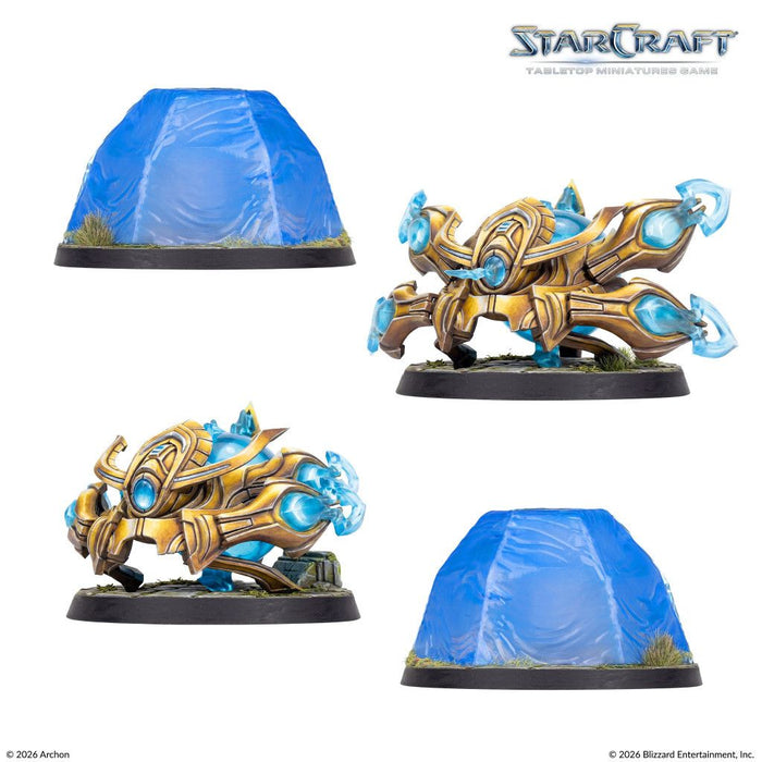Настолна игра StarCraft: Tabletop Miniatures Game - Protoss Starter Set Founders Edition - Стратегическа
