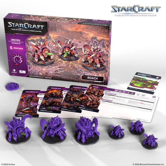 Разширение за настолна игра StarCraft: Tabletop Miniatures Game - Roach