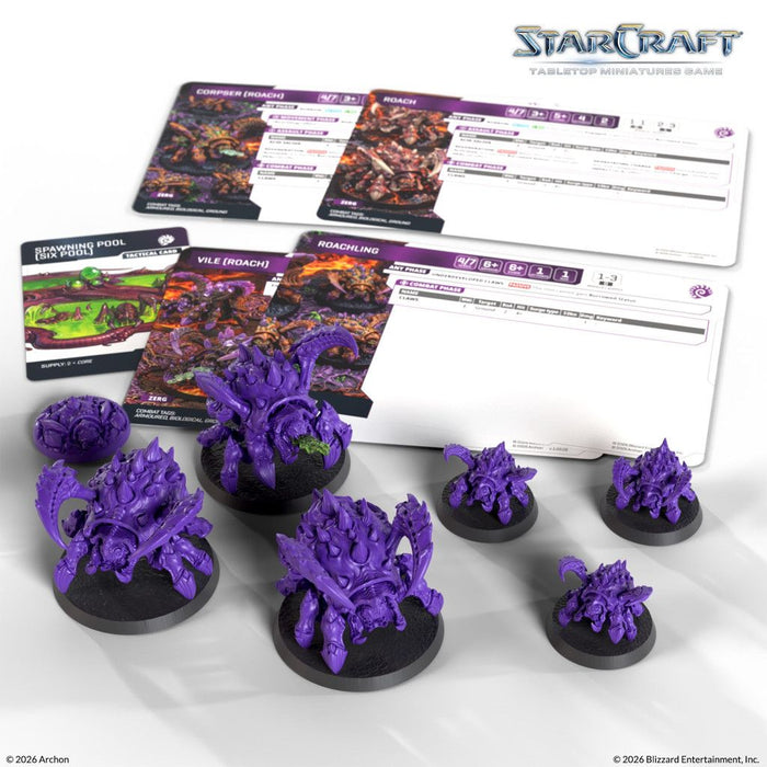 Разширение за настолна игра StarCraft: Tabletop Miniatures Game - Roach