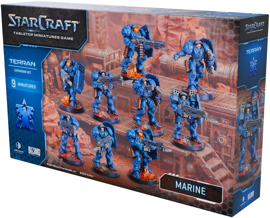 Разширение за настолна игра StarCraft: Tabletop Miniatures Game - Marine