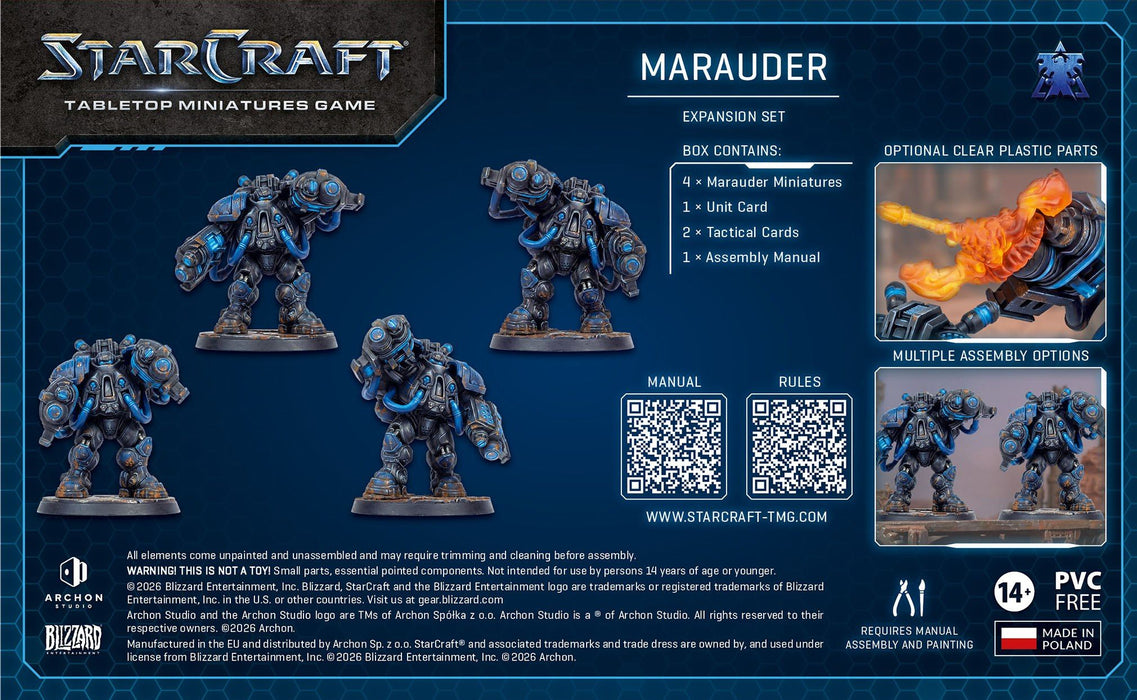 Разширение за настолна игра StarCraft: Tabletop Miniatures Game - Marauder