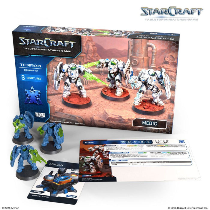 Разширение за настолна игра StarCraft: Tabletop Miniatures Game - Medic