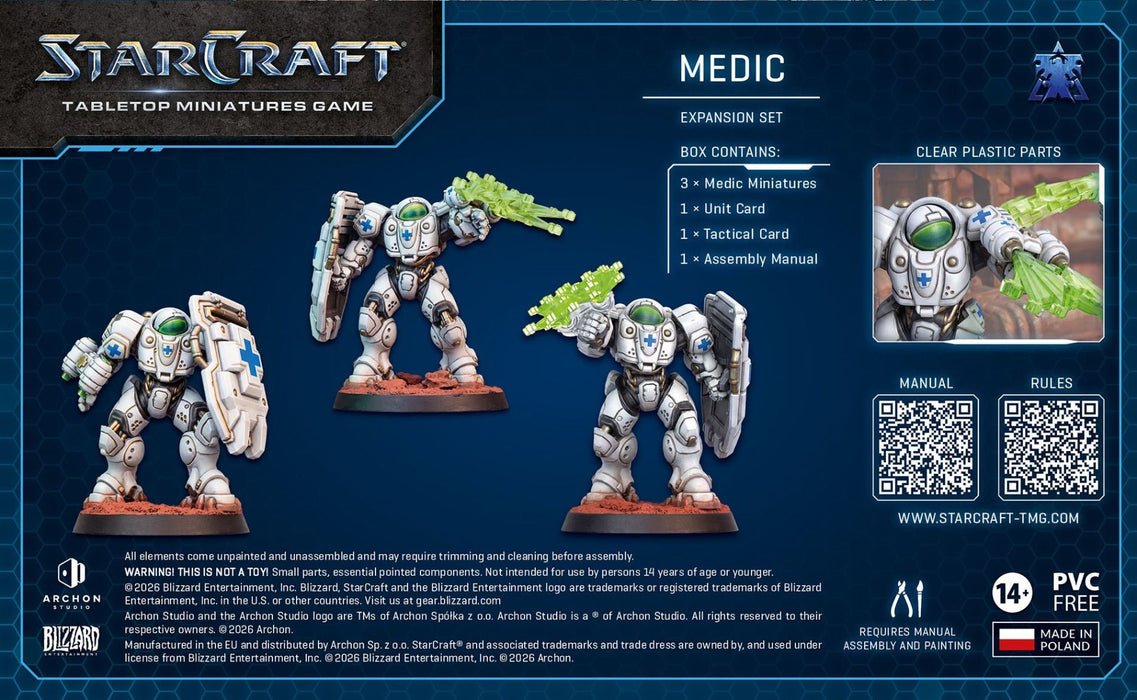 Разширение за настолна игра StarCraft: Tabletop Miniatures Game - Medic