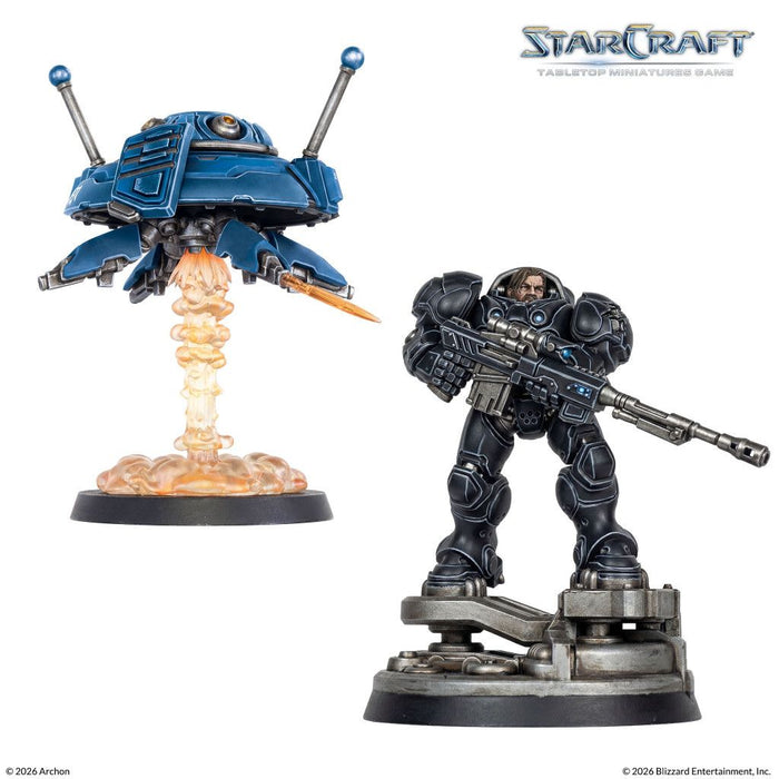 Разширение за настолна игра StarCraft: Tabletop Miniatures Game - Jim Raynor & Point Defense Drone