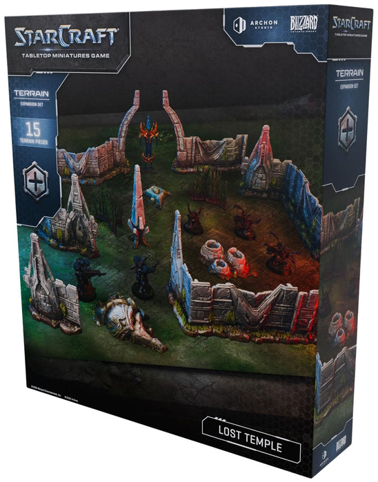 Разширение за настолна игра StarCraft: Tabletop Miniatures Game - Lost Temple Terrain Expansion Set