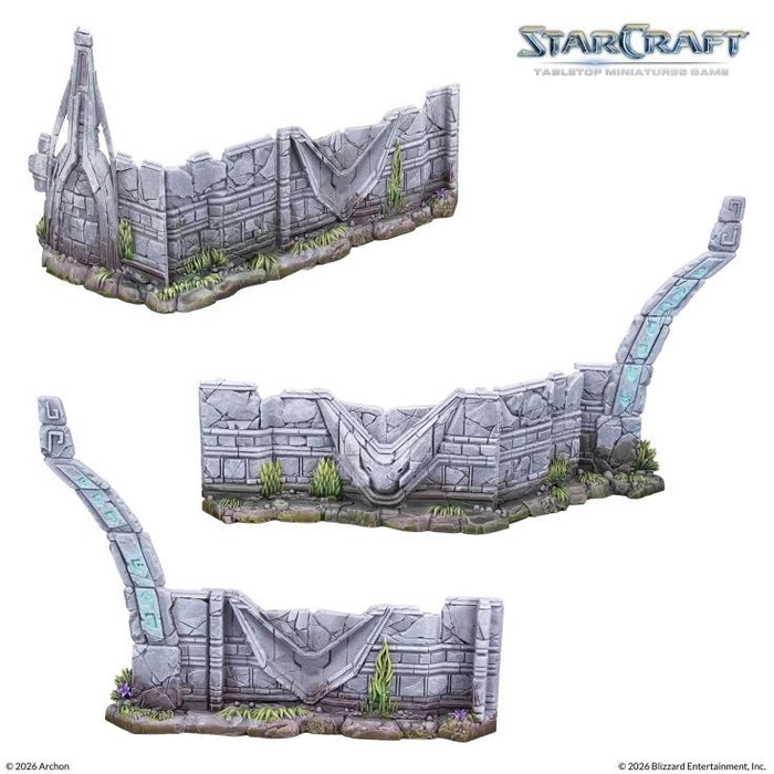 Разширение за настолна игра StarCraft: Tabletop Miniatures Game - Lost Temple Terrain Expansion Set